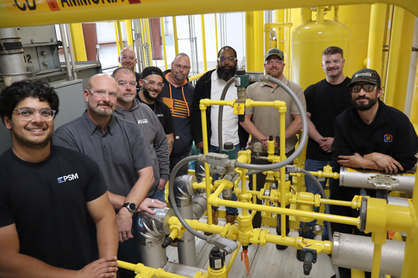 Ammonia operator training at IRTC